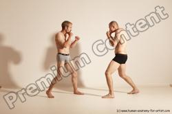 Kickbox reference poses